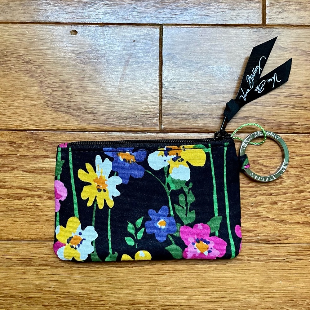 Vera Bradley Zip ID Case Wildflower Garden - NWT